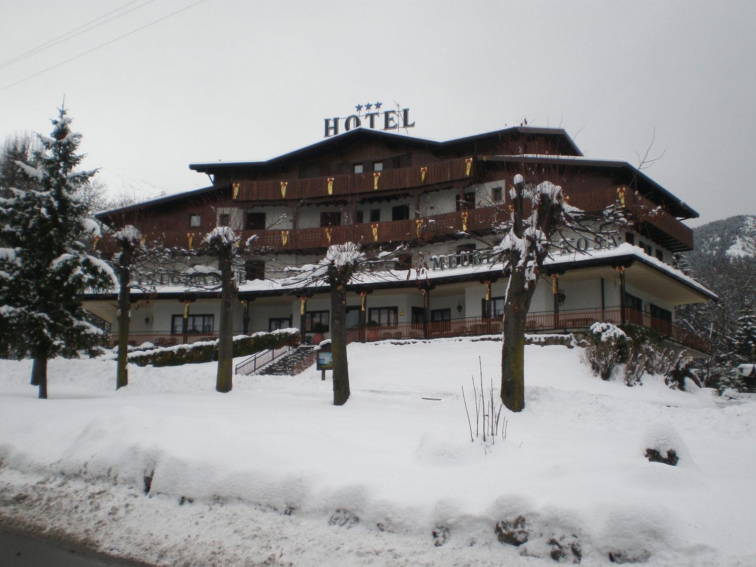 Hotel Residence La Rosa Castione della Presolana Bagian luar foto